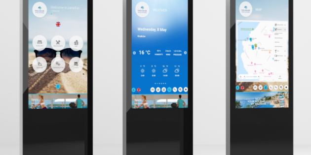 iLumio hotel kiosk Full size hotel kiosks